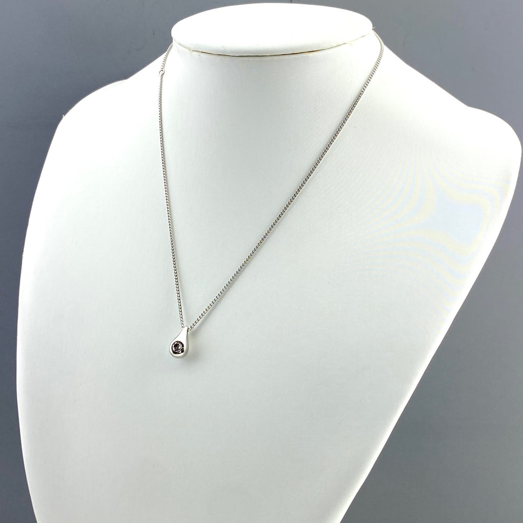 ダイヤモンド デザインネックレス プラチナ ペンダント ネックレス Pt900 Pt850 ダイヤモンド レディース 【中古】nbjwl