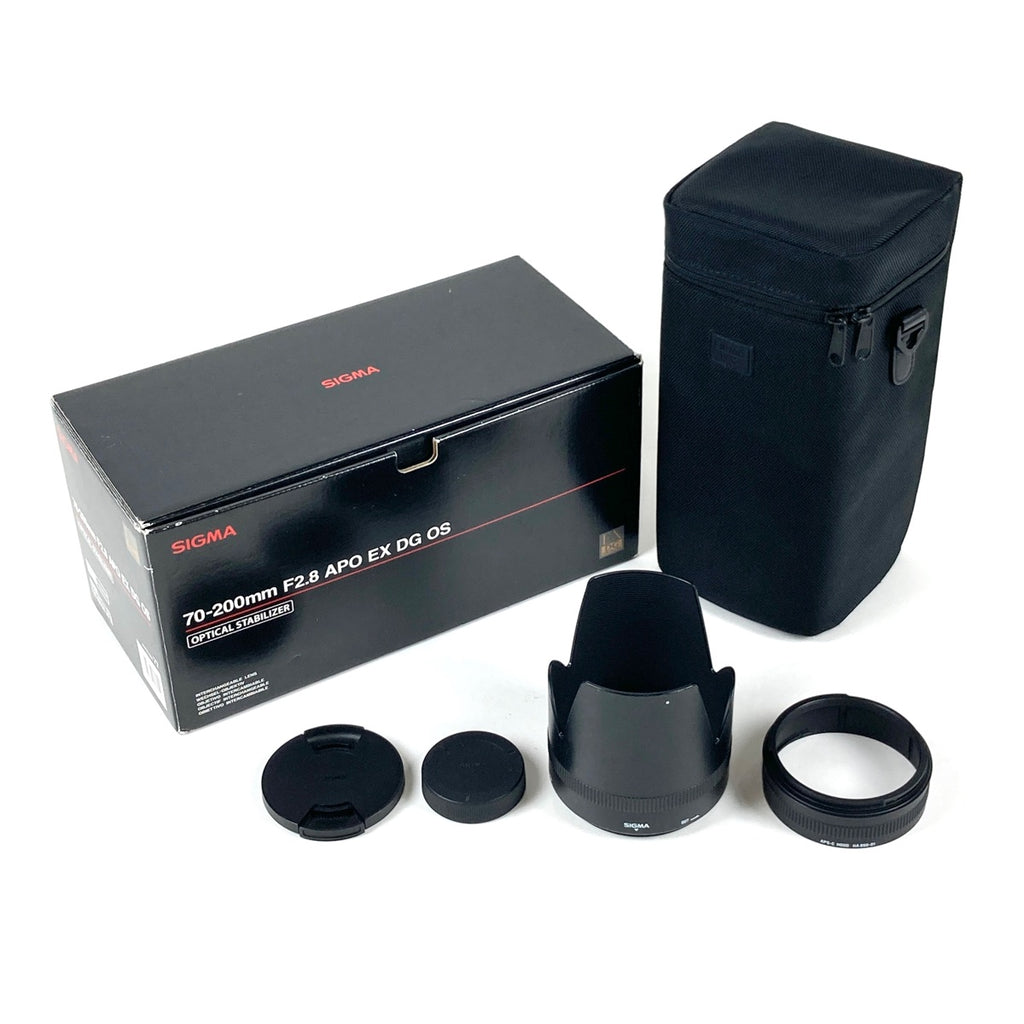 シグマ SIGMA APO 70-200mm F2.8 EX DG OS HSM (ニコンF用) 一眼カメラ用レンズ（オートフォーカス） 【中古】cambb