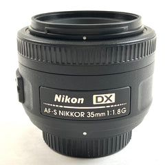 ニコン Nikon AF-S DX NIKKOR 35mm F1.8G 一眼カメラ用レンズ（オートフォーカス） 【中古】cambb