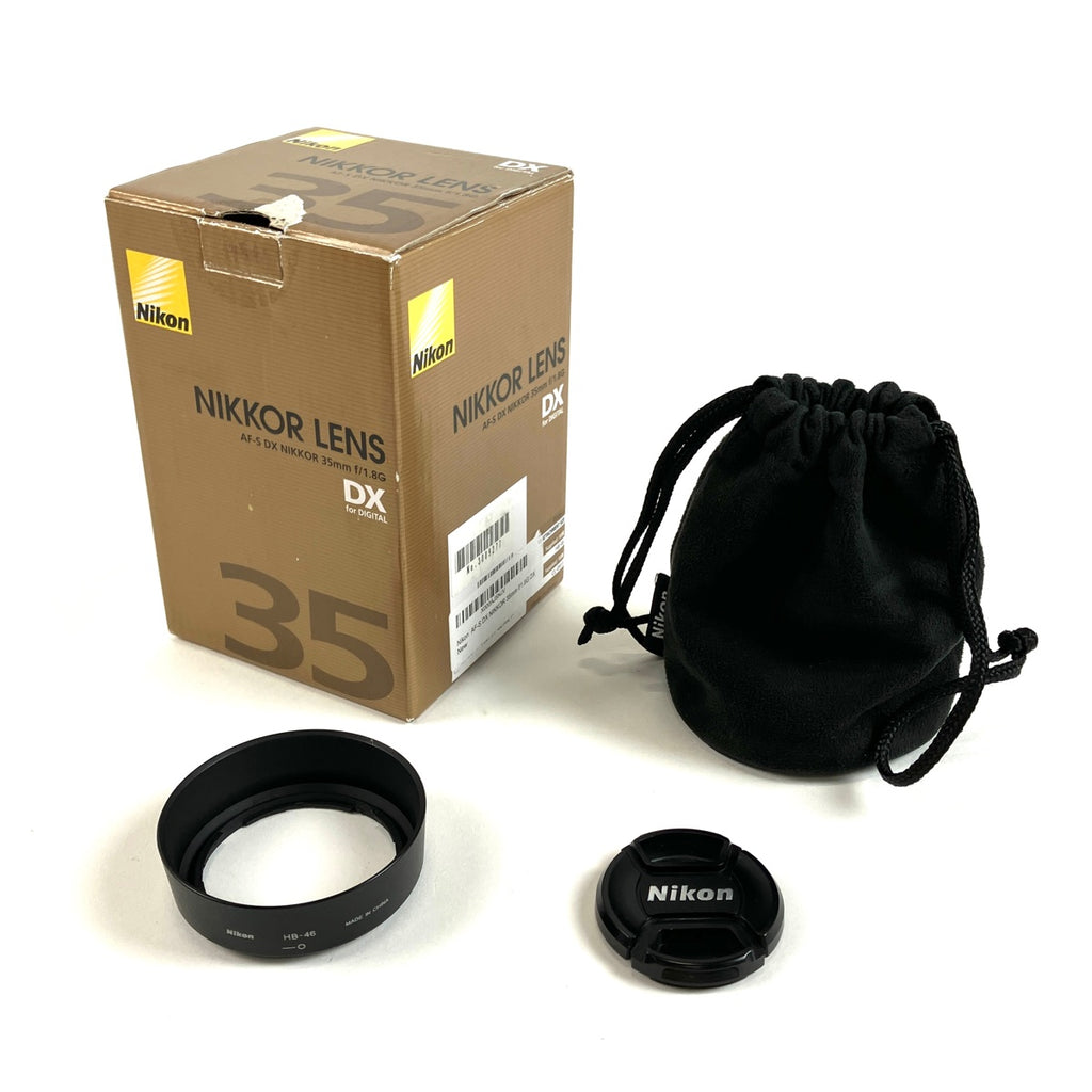 【在庫一掃】 ニコン Nikon AF-S DX NIKKOR 35mm F1.8G 一眼カメラ用レンズ（オートフォーカス） 【中古】cambb