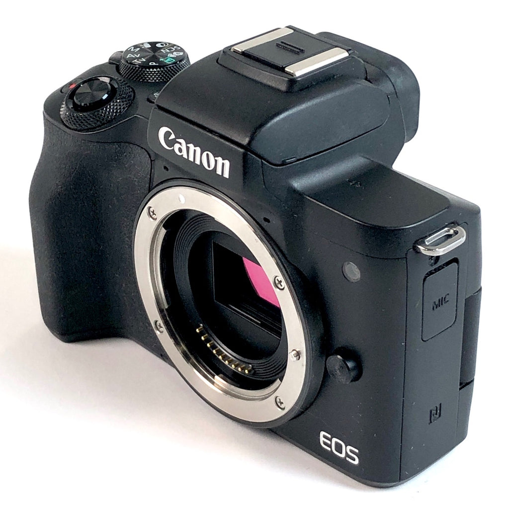 キヤノン Canon EOS Kiss M EF-M 15-45 IS STM レンズキット ブラック デジタル ミラーレス 一眼カメラ 【中古】