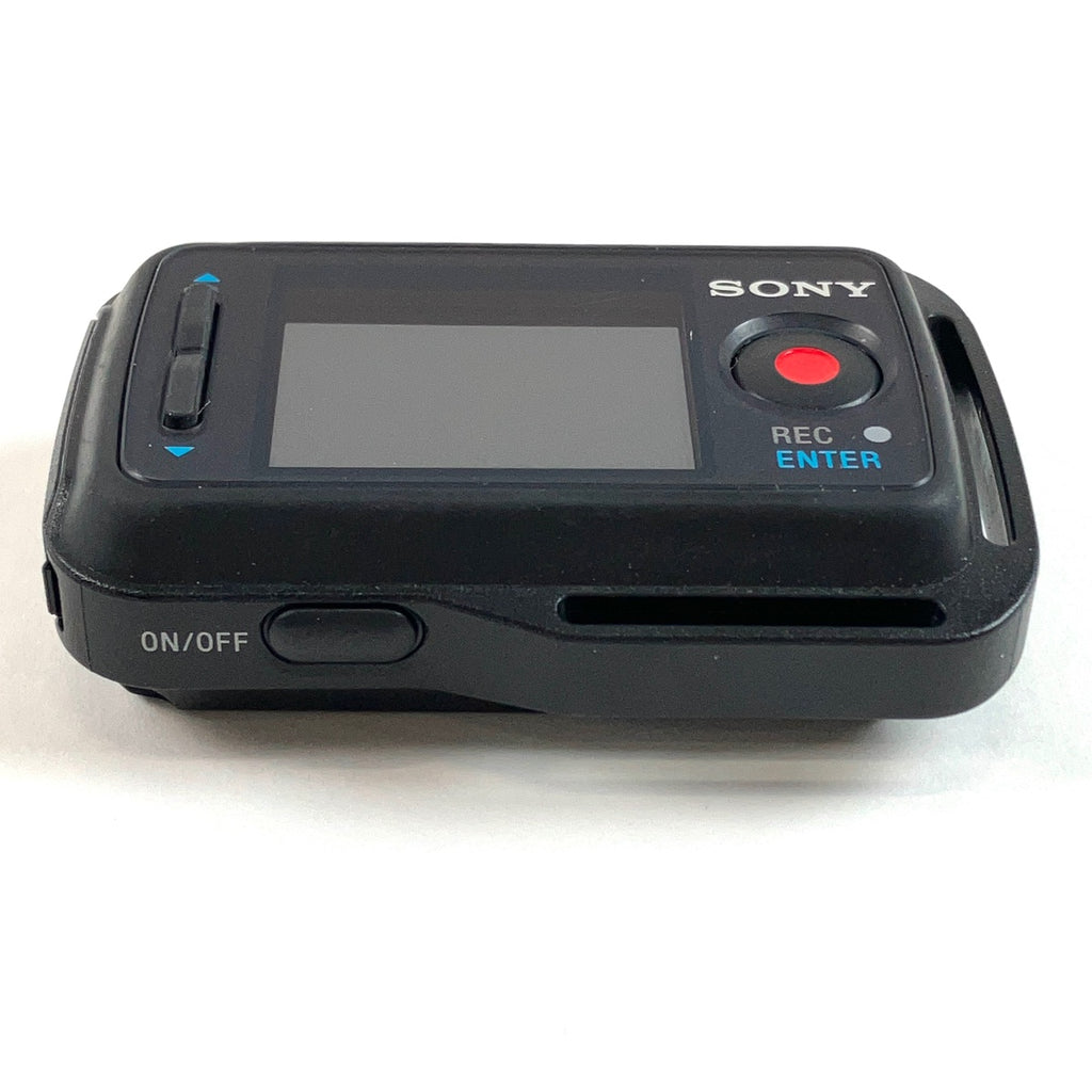 ソニー SONY HDR-AS200V WC アクションカム ＋ RM-LVR2 ライブビューリモコン デジタルビデオカメラ 【中古】