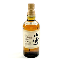 【東京都内限定お届け】サントリー SUNTORY 山崎 10年 シングルモルト ホワイトラベル 700ml 国産ウイスキー 【古酒】