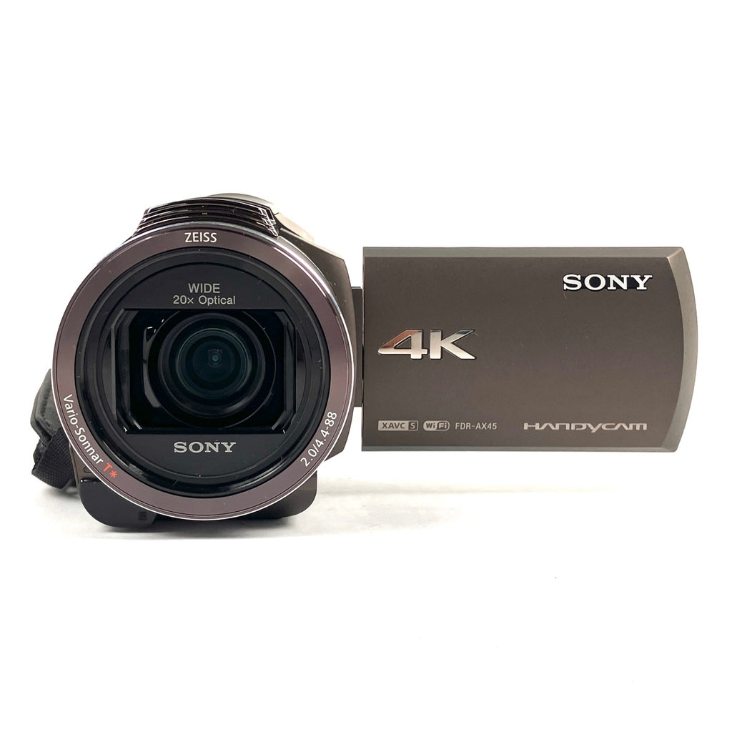 ソニー SONY FDR-AX45 ブロンズブラウン デジタル4Kビデオカメラ デジタルビデオカメラ 【中古】