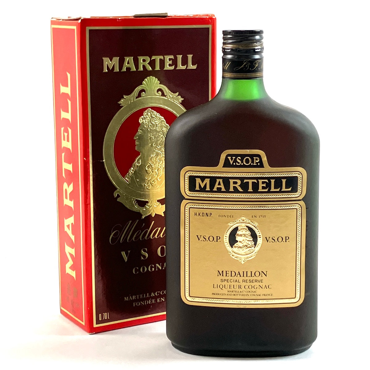 【バイセル公式】マーテル MARTELL VSOP メダイヨン スクエアボトル 700ml ブランデー コニャック 【古酒】 - バイセルブランシェ