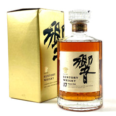 【東京都内限定お届け】サントリー SUNTORY 響 17年 裏 ゴールドラベル 700ml 国産ウイスキー 【古酒】