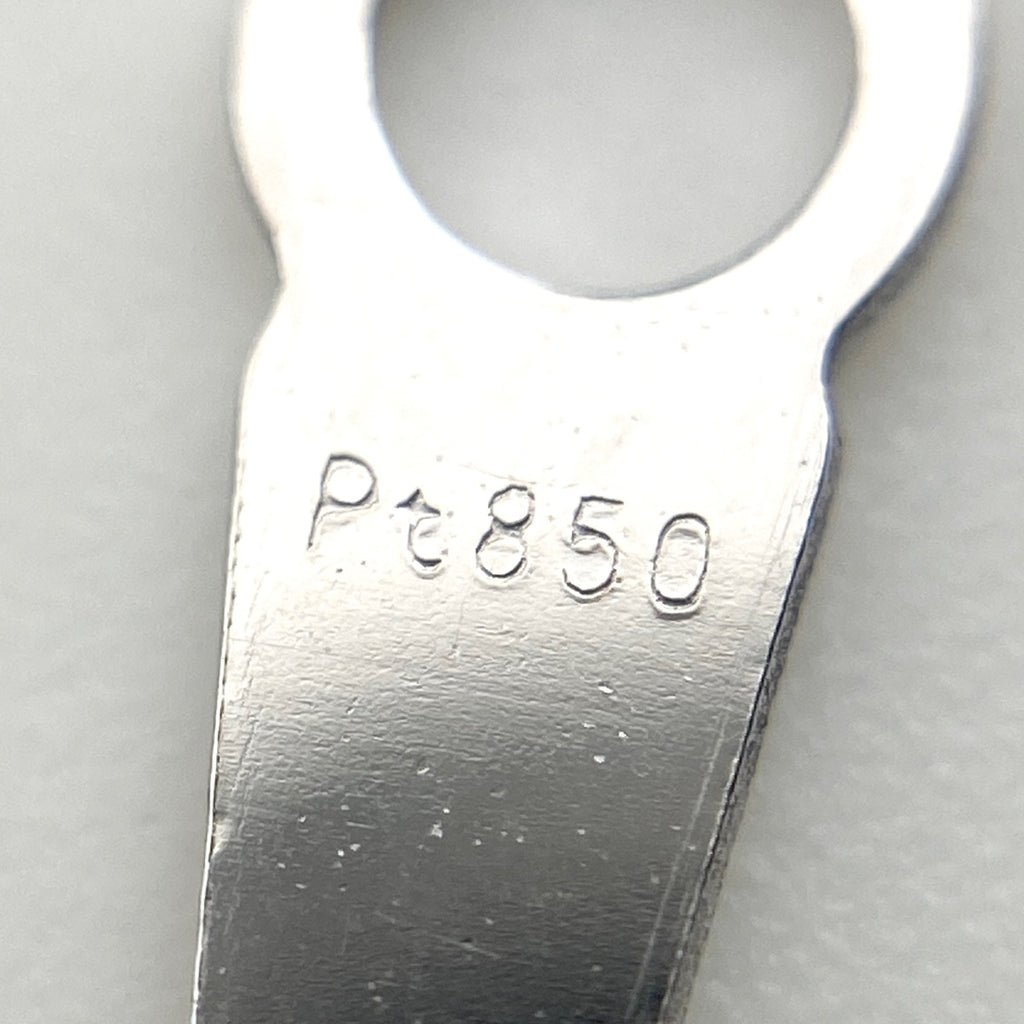 ルビー デザインネックレス プラチナ ペンダント メレダイヤ ネックレス Pt900 Pt850 ルビー レディース 【中古】nbjwl