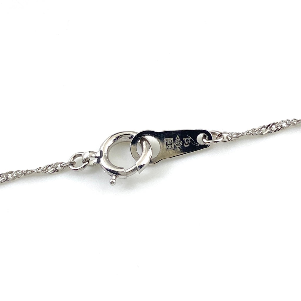 メレダイヤ デザインネックレス プラチナ ペンダント ネックレス Pt900 Pt850 ダイヤモンド レディース 【中古】nbjwl