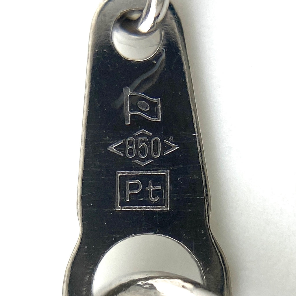 メレダイヤ デザインネックレス プラチナ ペンダント ネックレス Pt900 Pt850 ダイヤモンド レディース 【中古】nbjwl