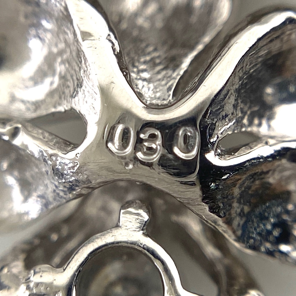 メレダイヤ デザインネックレス プラチナ ペンダント ネックレス Pt900 Pt850 ダイヤモンド レディース 【中古】nbjwl