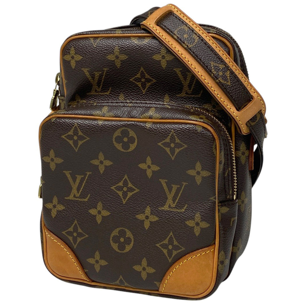 ルイ・ヴィトン アマゾン 斜め掛け ショルダーバッグ モノグラム ブラウン M45236 レディース 【中古】brbag