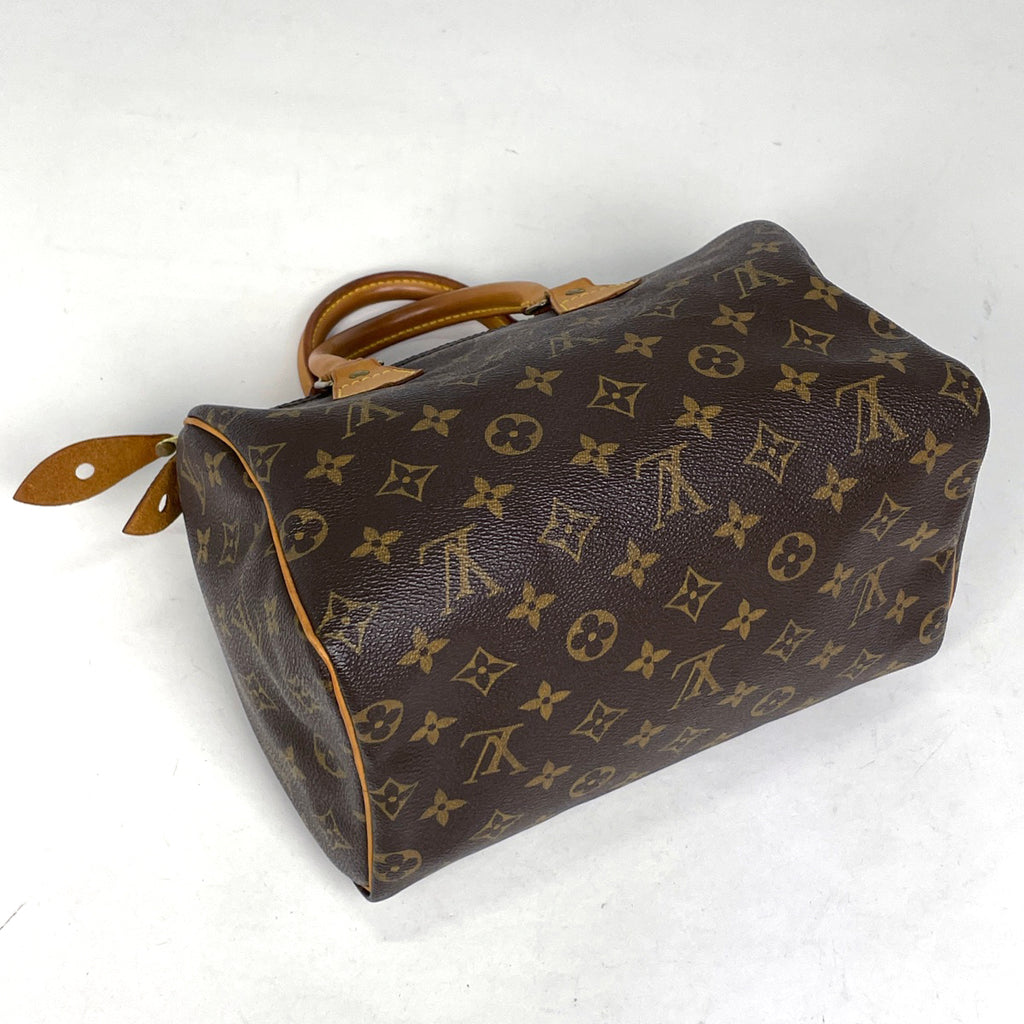 ルイ・ヴィトン スピーディ 25 ミニボストン ハンドバッグ モノグラム ブラウン M41528 レディース 【中古】brbag