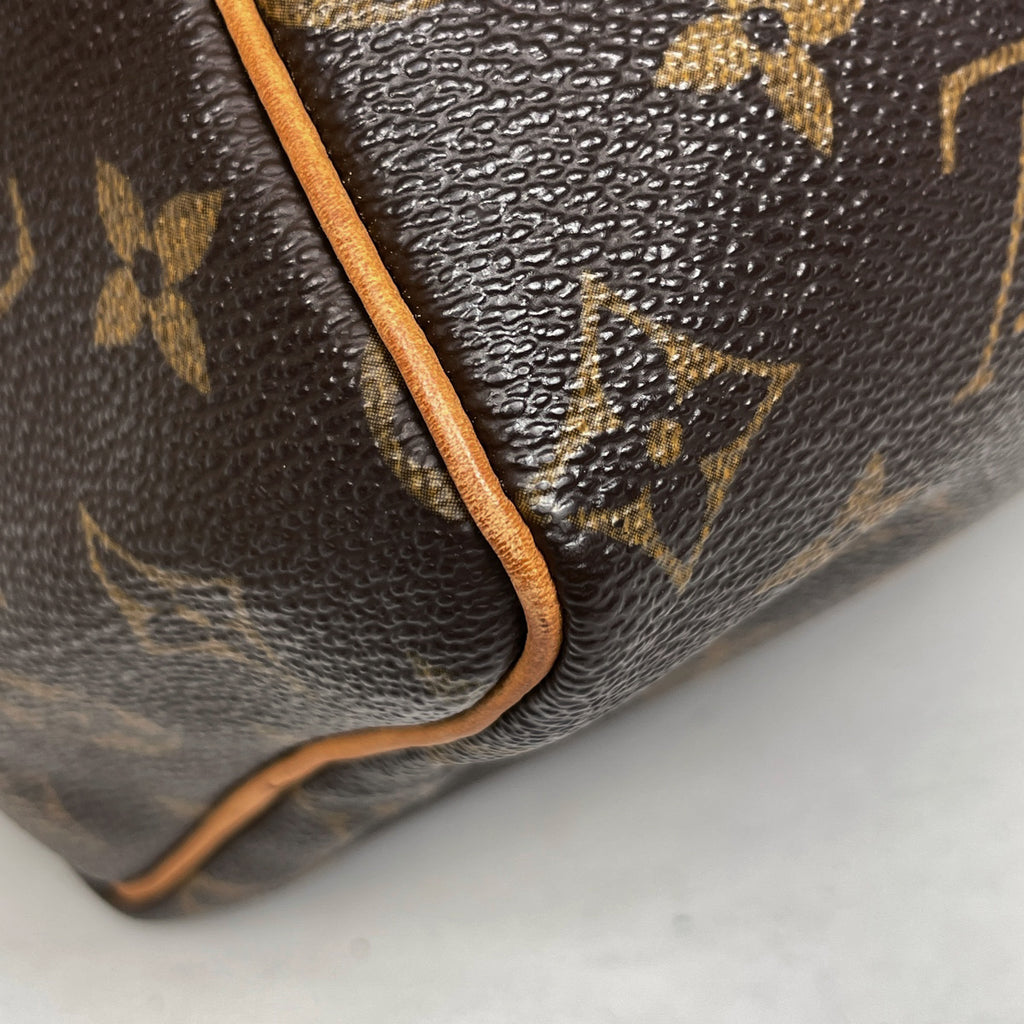 ルイ・ヴィトン スピーディ 25 ミニボストン ハンドバッグ モノグラム ブラウン M41528 レディース 【中古】brbag