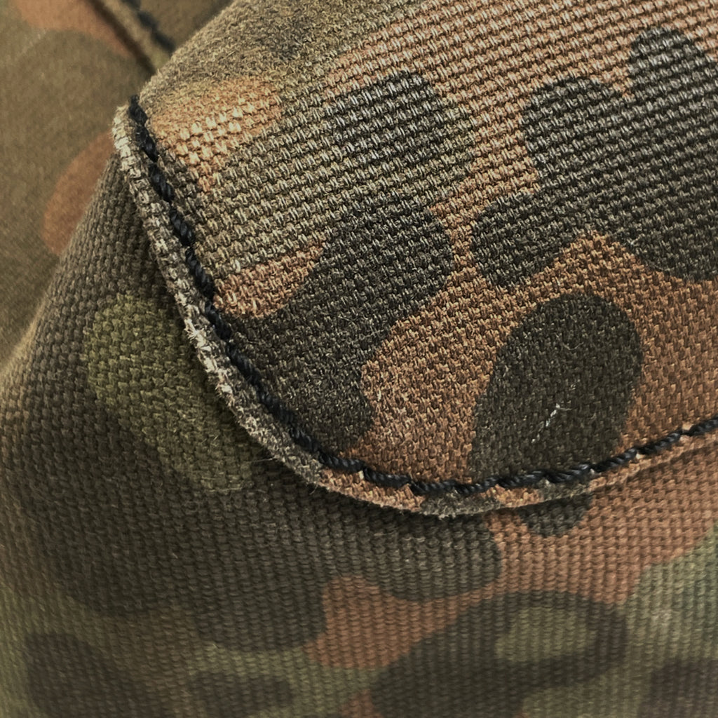 バーバリー ロゴ トートバッグ カモフラ 迷彩柄 ハンドバッグ トートバッグ キャンバス グリーン レディース 【中古】brbag