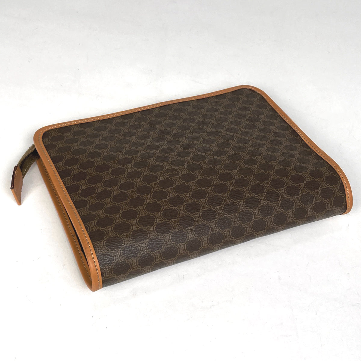 バイセル公式】セリーヌ マカダム柄 セカンドバッグ クラッチ