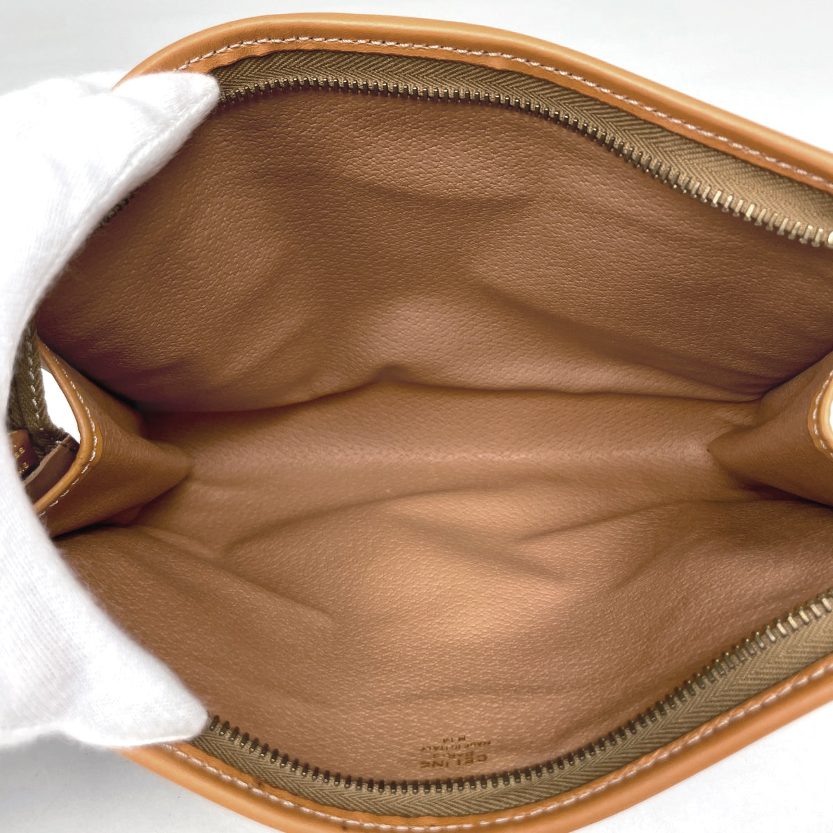 バイセル公式】セリーヌ マカダム柄 セカンドバッグ クラッチ