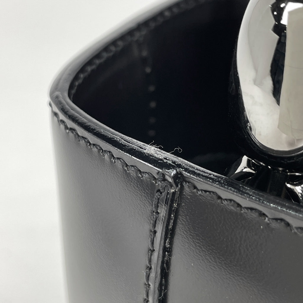 クリスチャンディオール マリスパール ハンドバッグ 手提げ ハンドバッグ レザー ブラック レディース 【中古】brbag