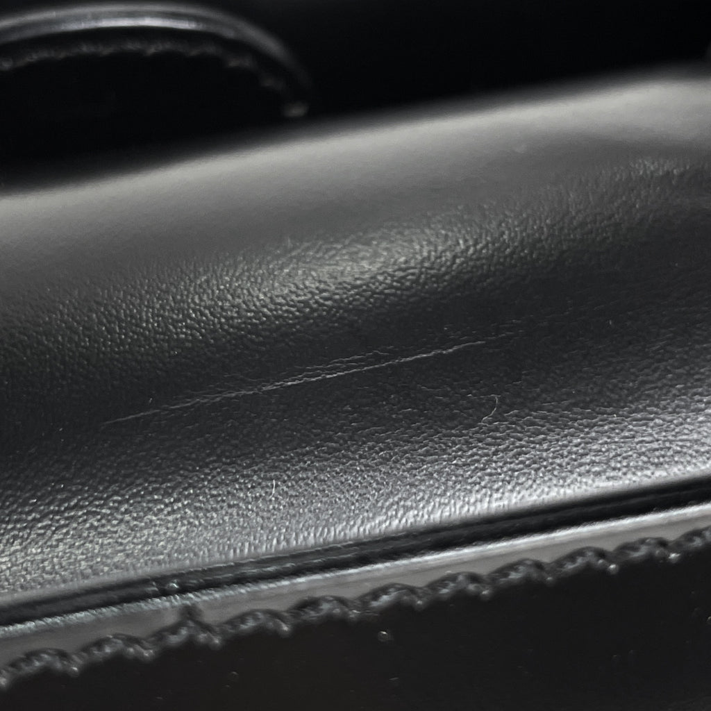 クリスチャンディオール マリスパール ハンドバッグ 手提げ ハンドバッグ レザー ブラック レディース 【中古】brbag