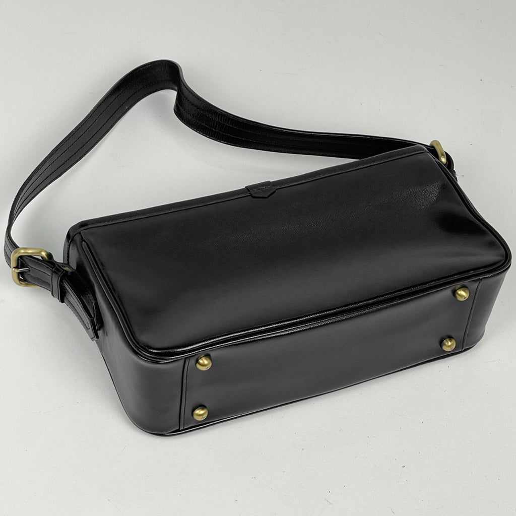 バーバリー ロゴ ショルダーバッグ ワンショルダー ハンドバッグ ショルダーバッグ レザー ブラック レディース 【中古】brbag