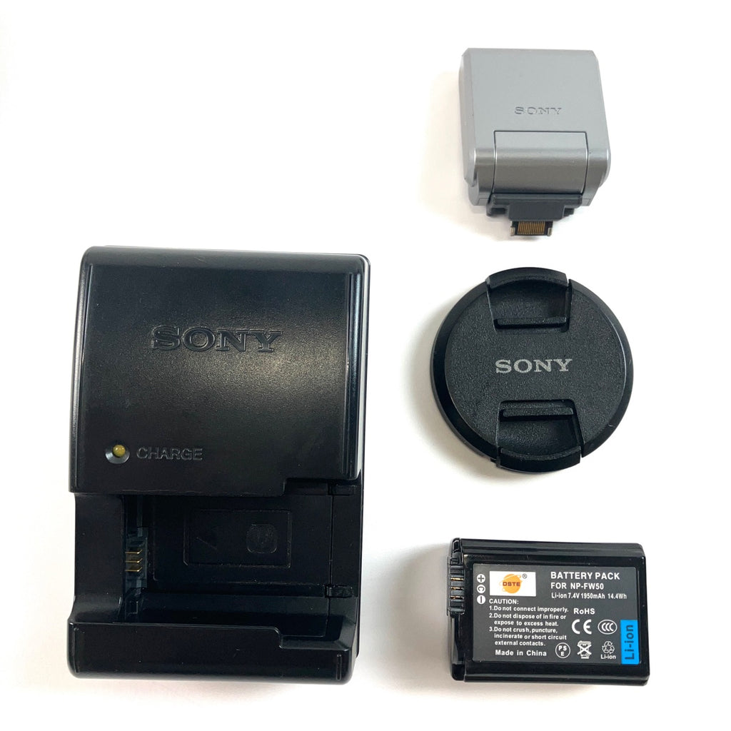 ソニー SONY NEX-5A 薄型広角レンズキット シルバー デジタル ミラーレス 一眼カメラ 【中古】