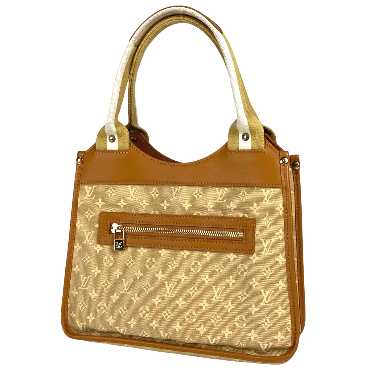 LOUIS VUITTON ルイヴィトン ジャイアントモノグラム ミニ ポシェット アクセソワール ベージュ系/アイボリー/グリーン M67579  ユニセックス 未使用 銀蔵