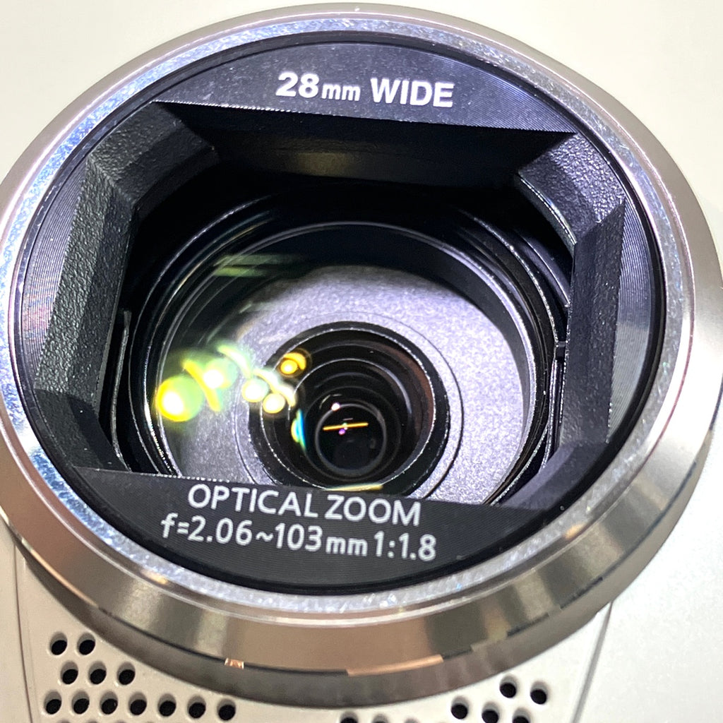 パナソニック Panasonic デジタルハイビジョンビデオカメラ HC-V480MS-W ホワイト デジタルビデオカメラ 【中古】cambb
