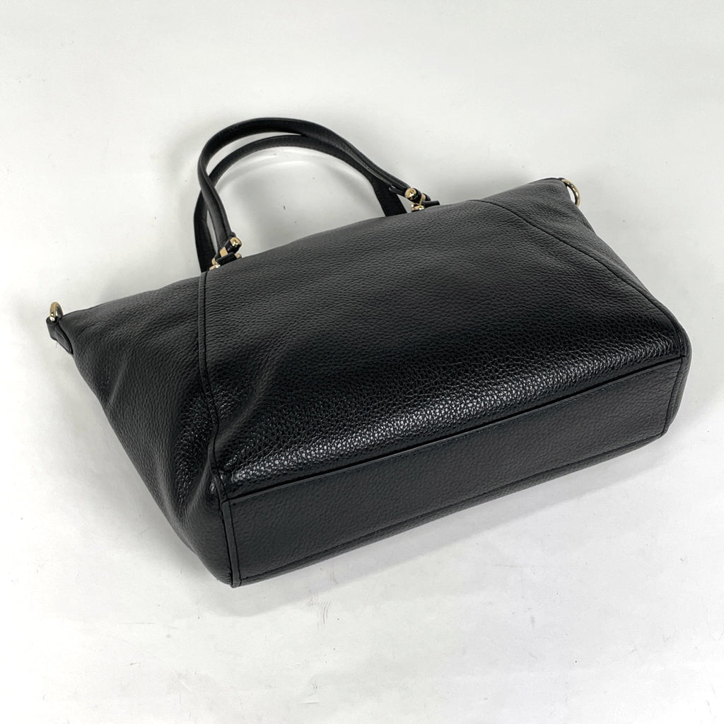 コーチ プレーリー サッチェル ハンドバッグ 2WAY ショルダーバッグ ロゴ ハンドバッグ レザー ブラック 79997 レディース 【中古】brbag
