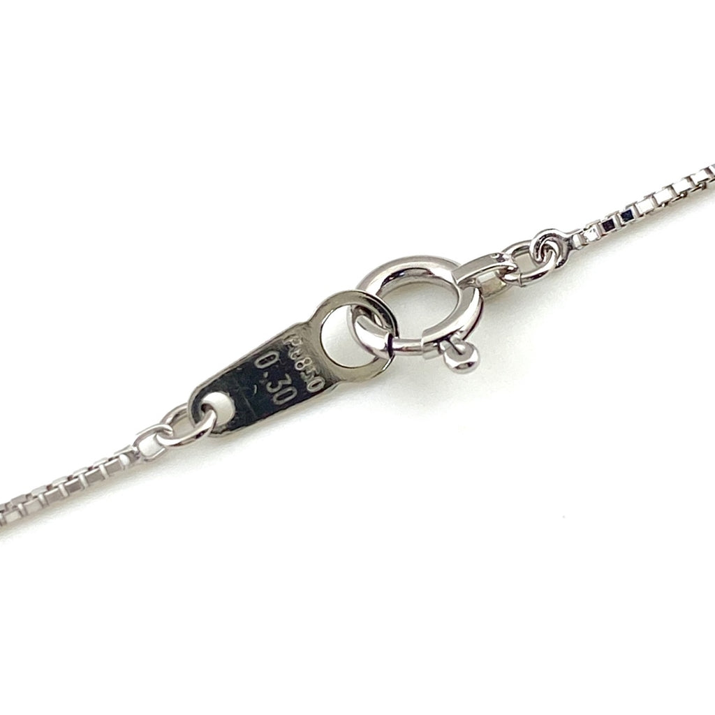 ヴァンドーム青山 メレダイヤ デザインネックレス プラチナ ペンダント ネックレス Pt950 Pt850 ダイヤモンド レディース 【中古】brjwl