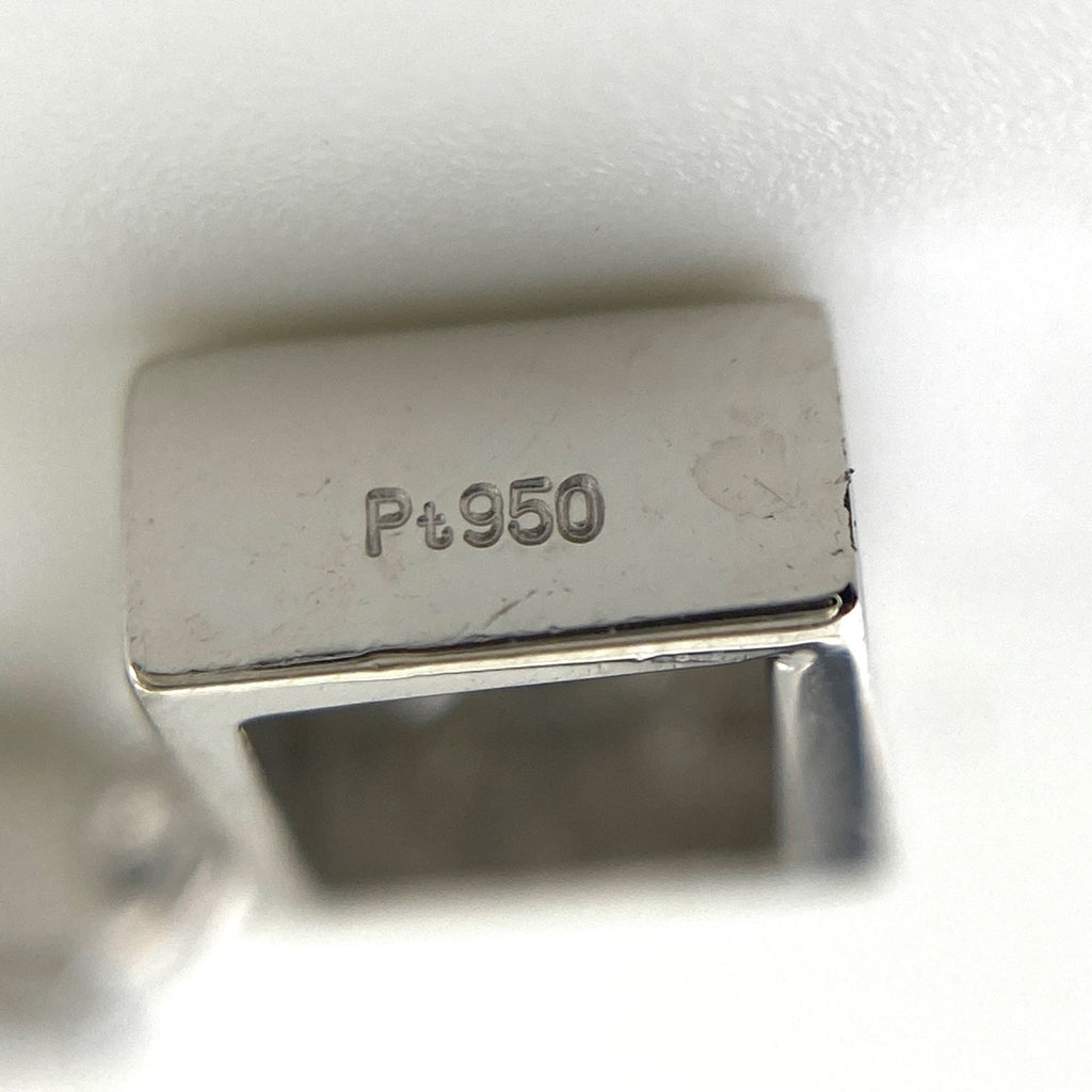 ヴァンドーム青山 メレダイヤ デザインネックレス プラチナ ペンダント ネックレス Pt950 Pt850 ダイヤモンド レディース 【中古】brjwl