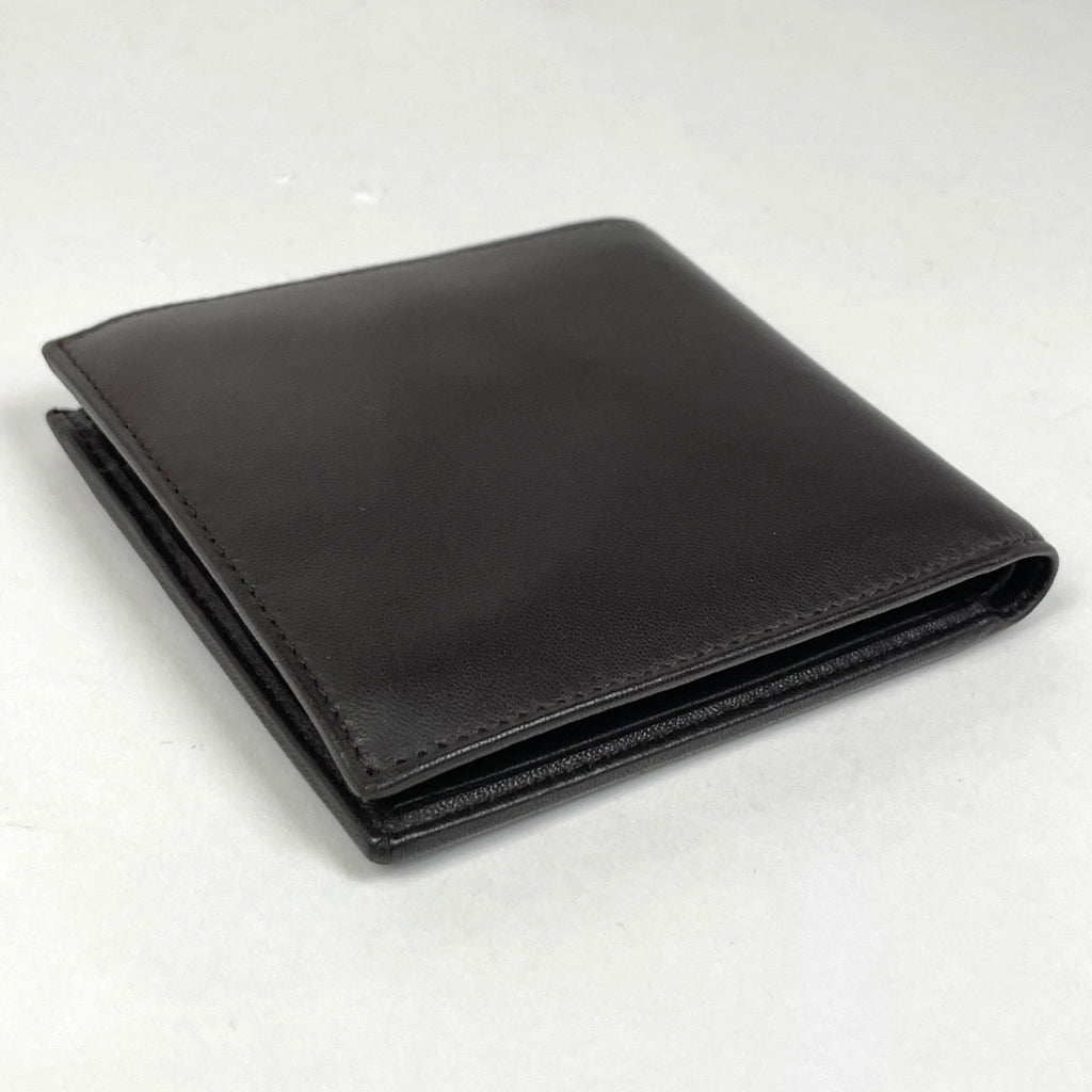 ロエベ アナグラム 二つ折り 財布 札入れ 小銭入れ 二つ折り財布 レザー ダークブラウン レディース 【中古】brbag