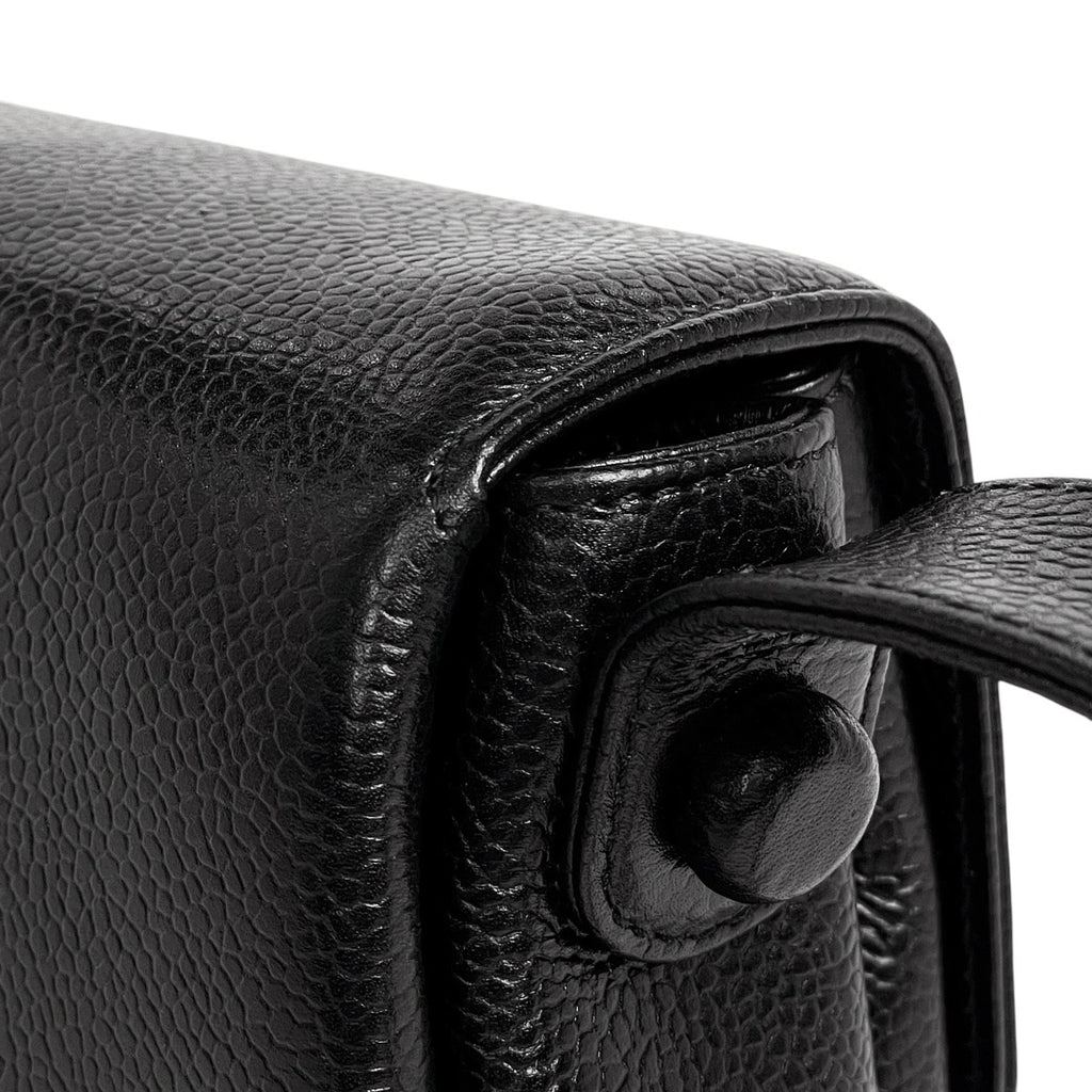 シャネル ココマーク ショルダーバッグ ワンショルダー ショルダーバッグ レザー ブラック レディース 【中古】brbag