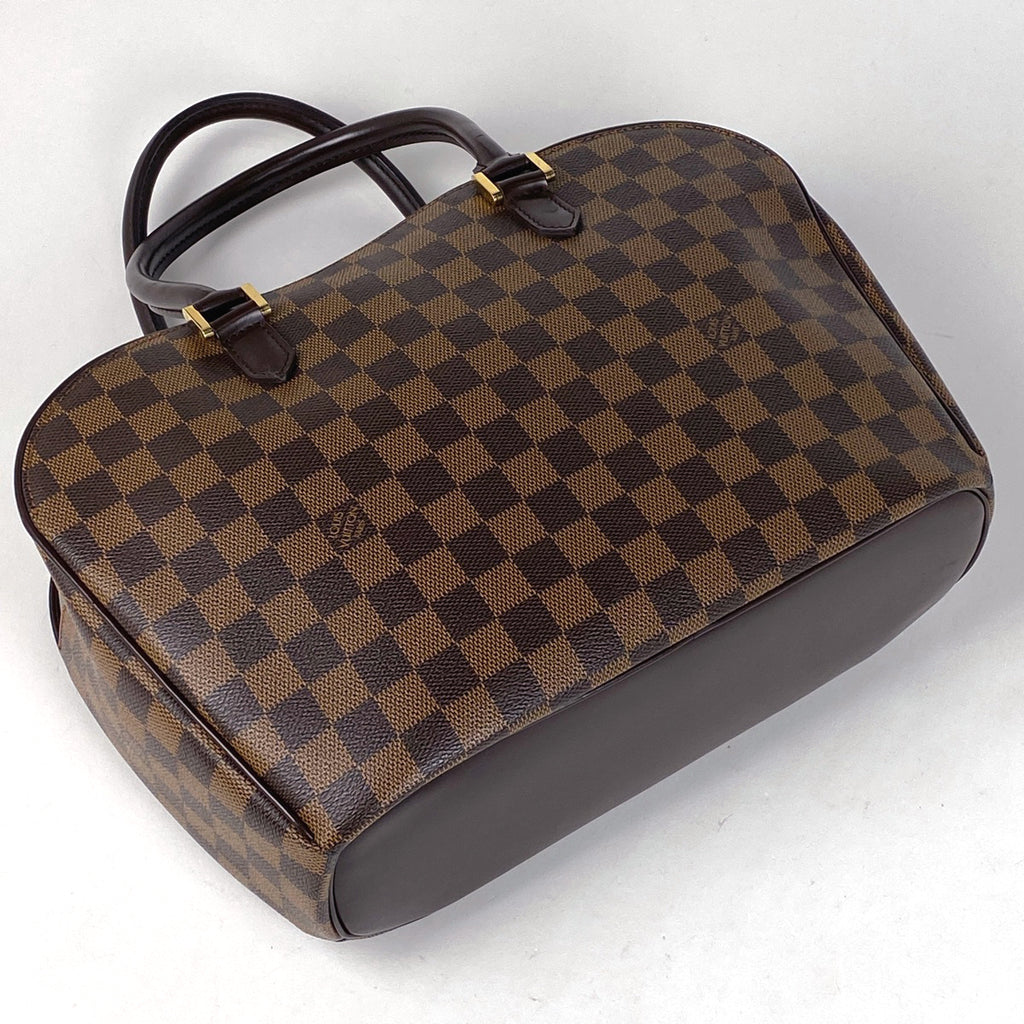 ルイ・ヴィトン サリア オリゾンタル 手提げ ハンドバッグ ダミエ ブラウン N51282 レディース 【中古】brbag