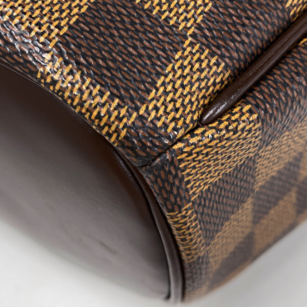 ルイ・ヴィトン サリア オリゾンタル 手提げ ハンドバッグ ダミエ ブラウン N51282 レディース 【中古】brbag