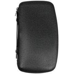 ルイ・ヴィトン オーガナイザー アトール パスポートケース トラベルケース ラウンドファスナー 長財布 タイガ アルドワーズ M30652 メンズ 【中古】brbag