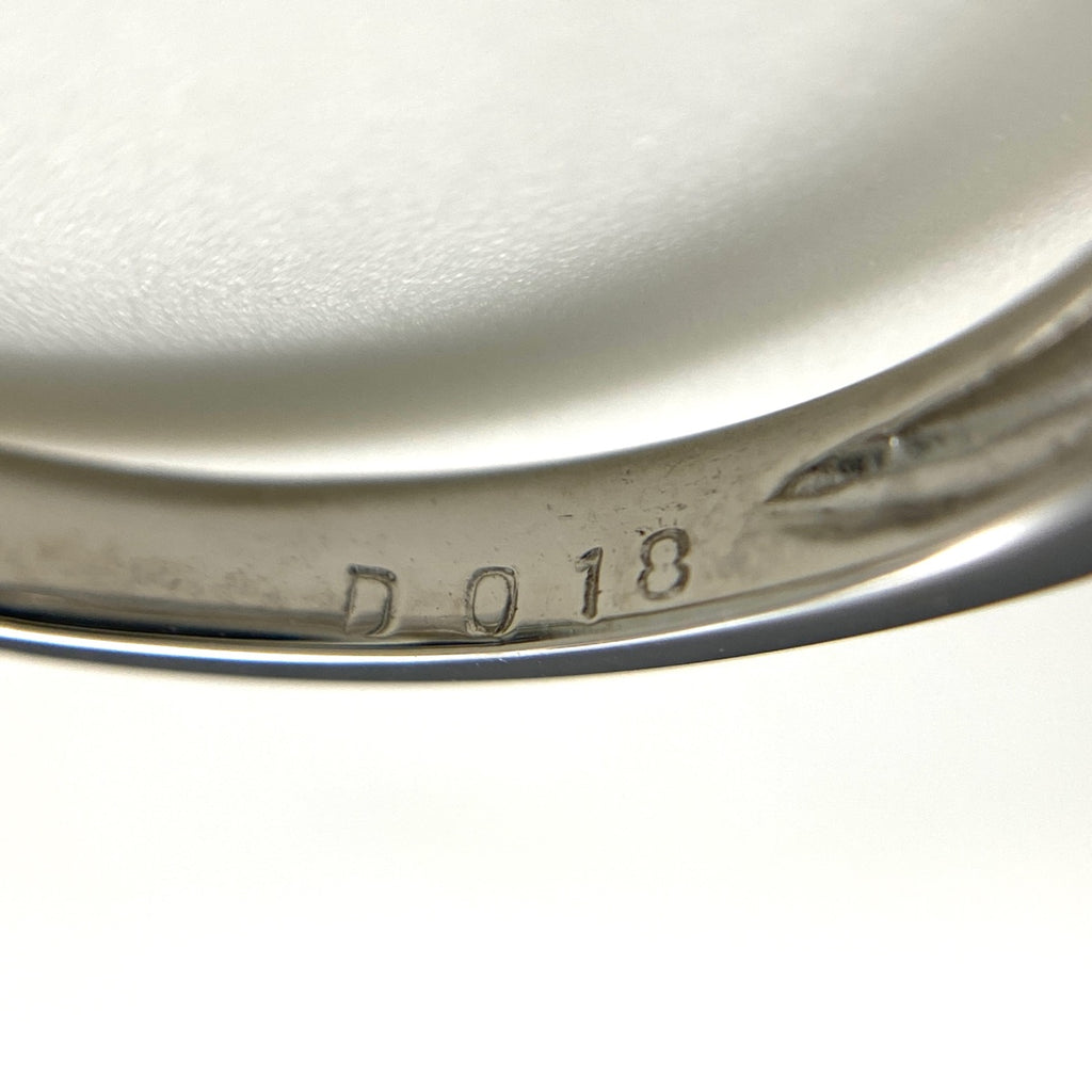 エメラルド デザインリング プラチナ 指輪 メレダイヤ リング 11号 Pt900 エメラルド ダイヤモンド レディース 【中古】nbjwl