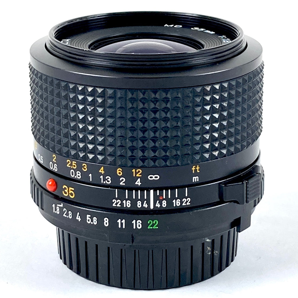 ミノルタ MINOLTA MD 35mm F1.8 一眼カメラ用レンズ（マニュアルフォーカス） 【中古】