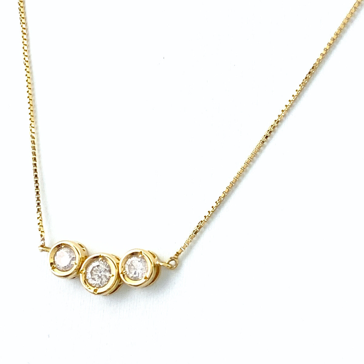 (W062504) K18ネックレス 18金 YG デザインネックレス W062504) K18ネックレス 18金 YG デザインネックレス - メルカリ