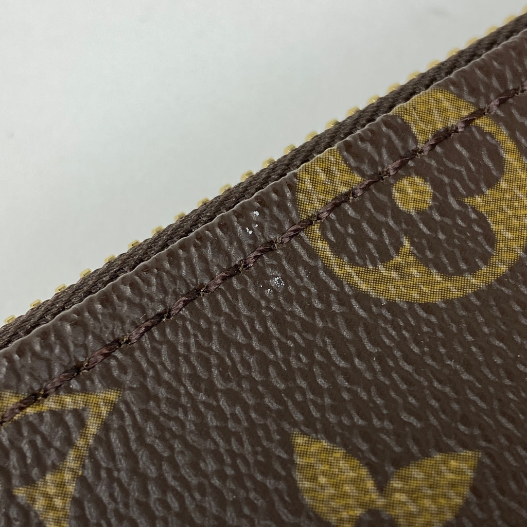 【在庫一掃】 ルイ・ヴィトン ポッシュ ドキュマン セカンドバッグ ビジネス 書類ケース ブリーフケース クラッチバッグ モノグラム ブラウン M53456 メンズ 【中古】 brbag
