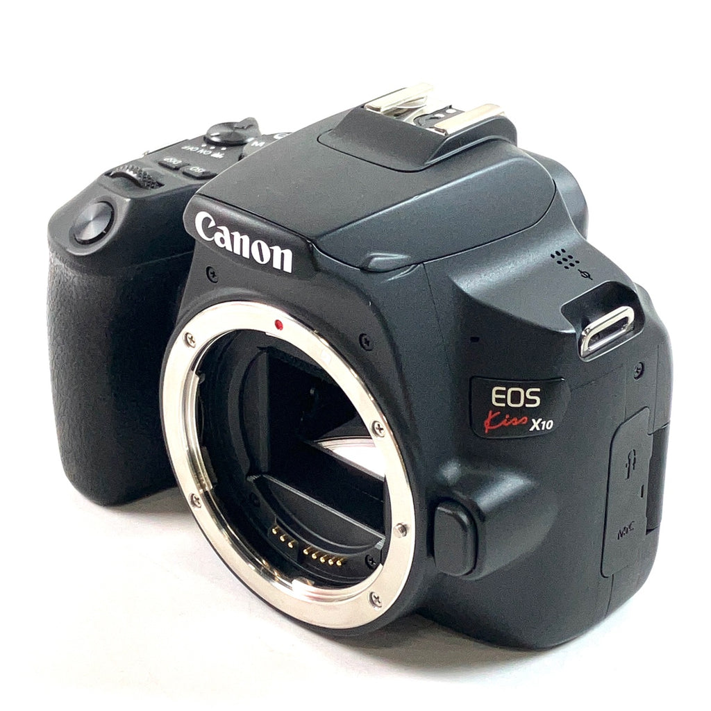 キヤノン Canon EOS Kiss X10 EF-S 18-55 IS STM レンズキット ブラック デジタル 一眼レフカメラ 【中古】