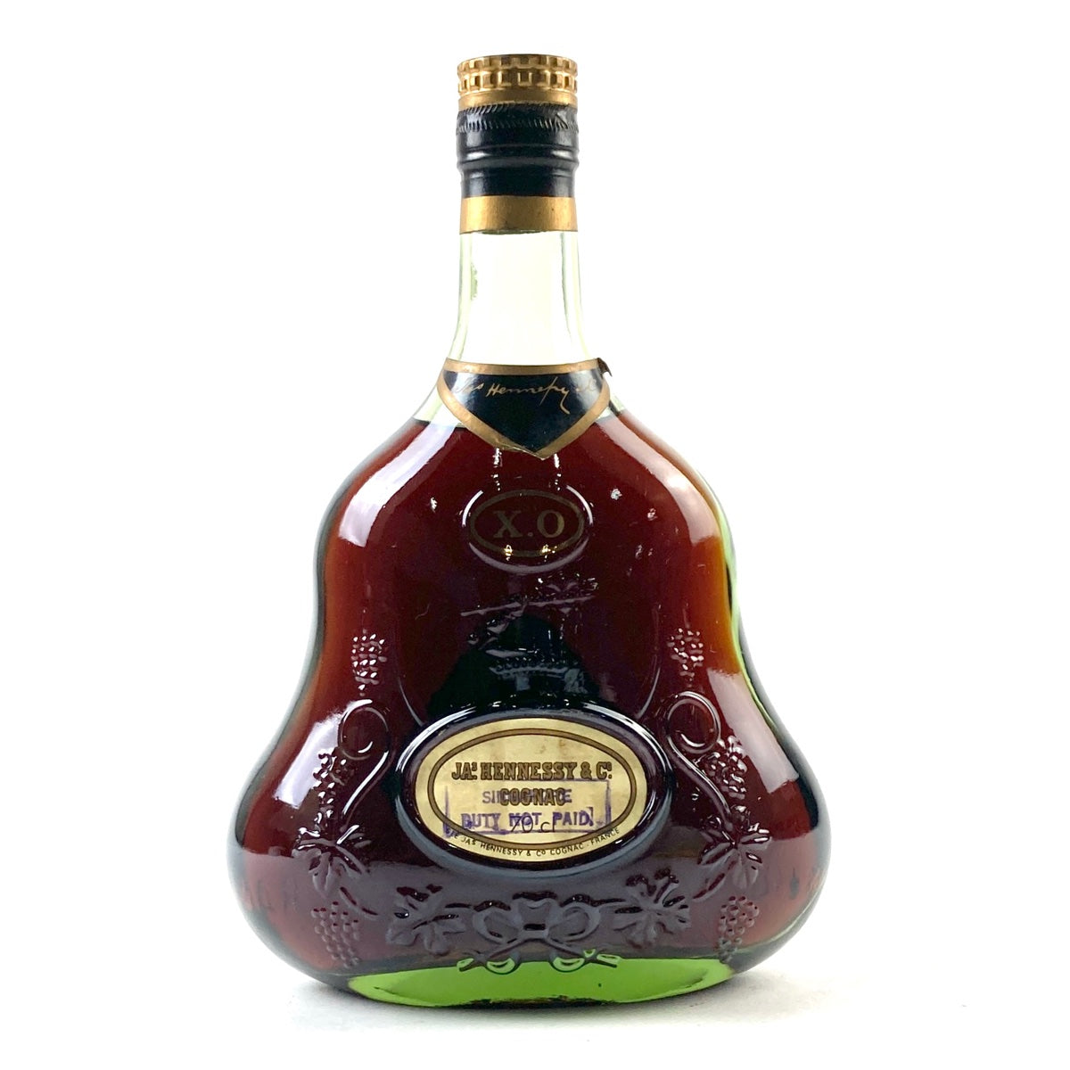 【バイセル公式】ヘネシー Hennessy ジャズ ヘネシー XO 金キャップ グリーンボトル 700ml ブランデー コニャック 【古酒】 -  バイセルブランシェ