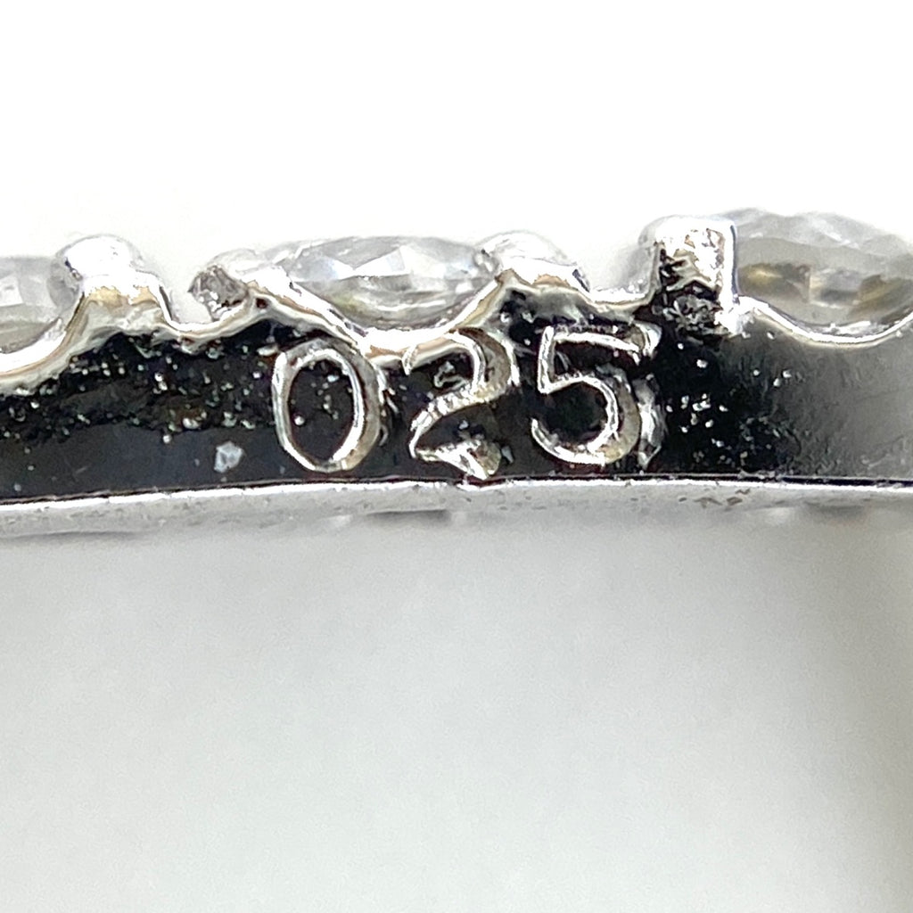 メレダイヤ デザインピアス WG ホワイトゴールド ピアス K18 WG ダイヤモンド レディース 【中古】nbjwl