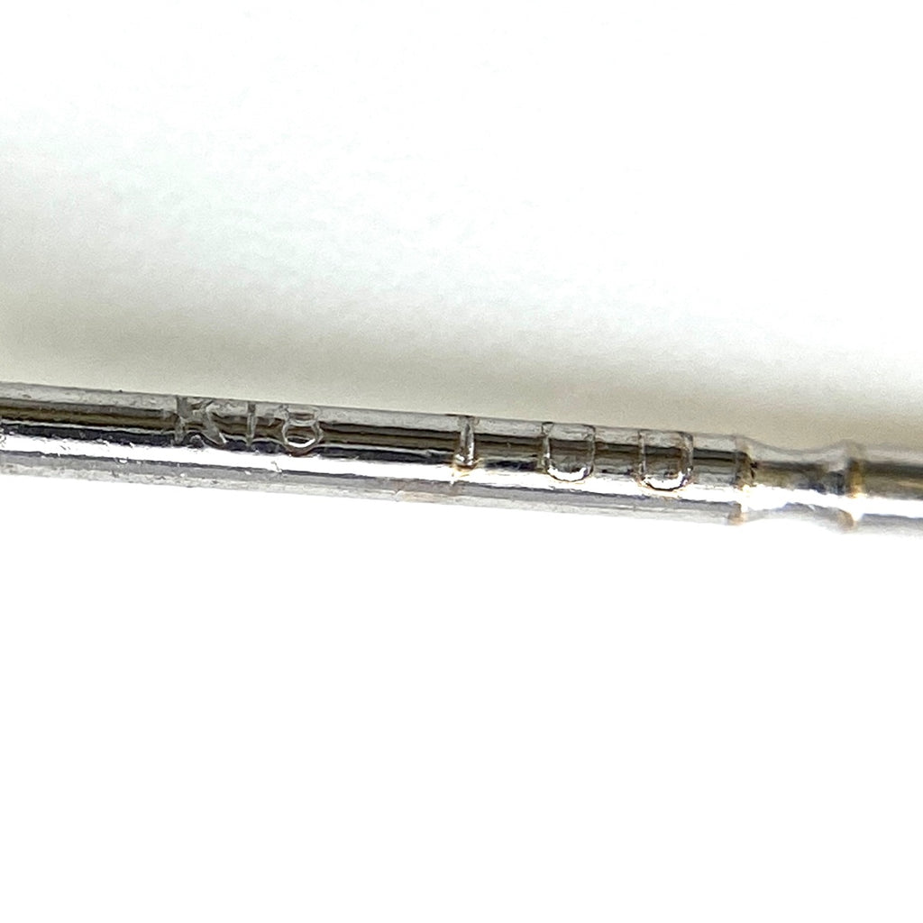 メレダイヤ デザインピアス プラチナ ピアス K18 Pt900 ダイヤモンド レディース 【中古】nbjwl
