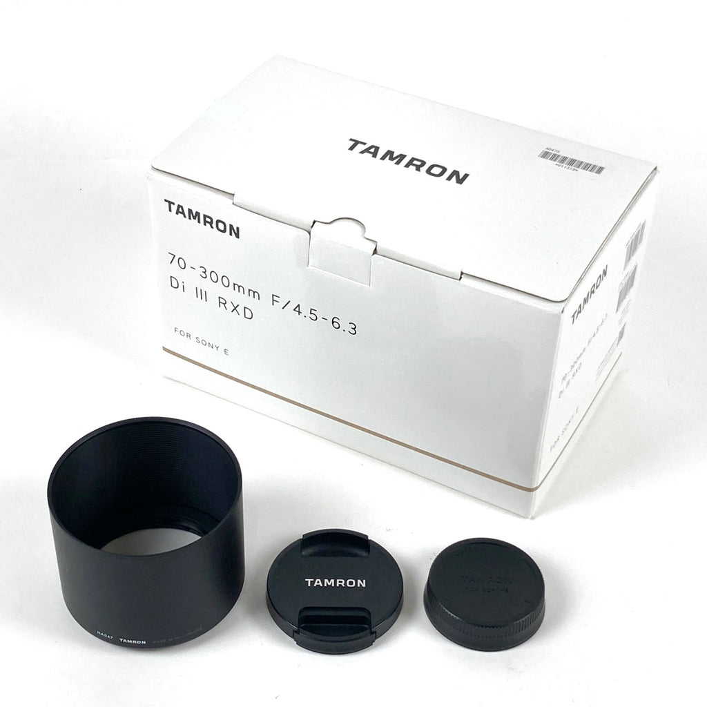 タムロン TAMRON 70-300mm F4.5-6.3 Di III RXD A047S (ソニー E用) 一眼カメラ用レンズ（オートフォーカス） 【中古】cambb