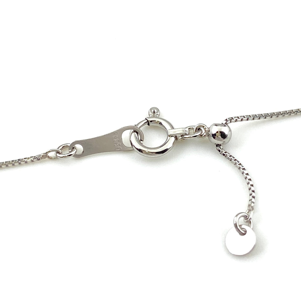 メレダイヤ デザインネックレス プラチナ ペンダント ネックレス Pt900 Pt850 ダイヤモンド レディース 【中古】nbjwl