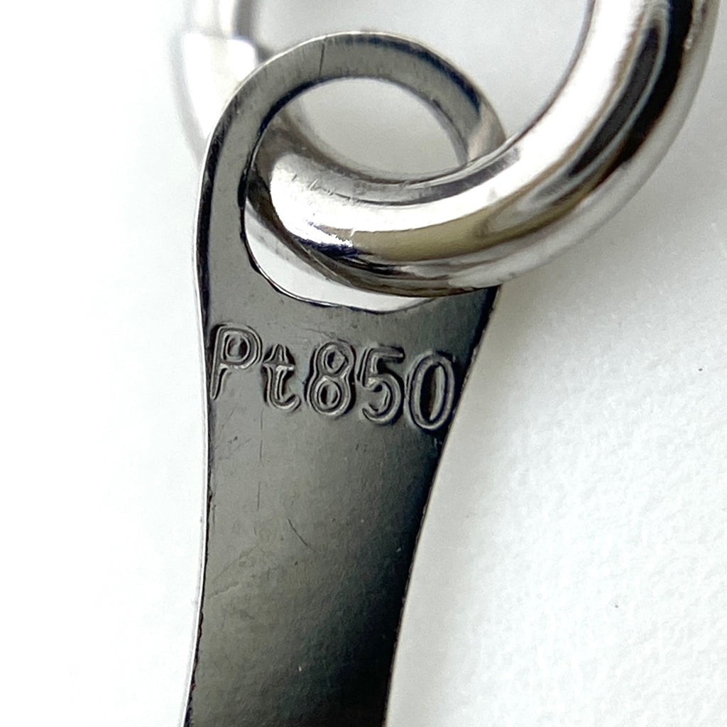 メレダイヤ デザインネックレス プラチナ ペンダント ネックレス Pt900 Pt850 ダイヤモンド レディース 【中古】nbjwl