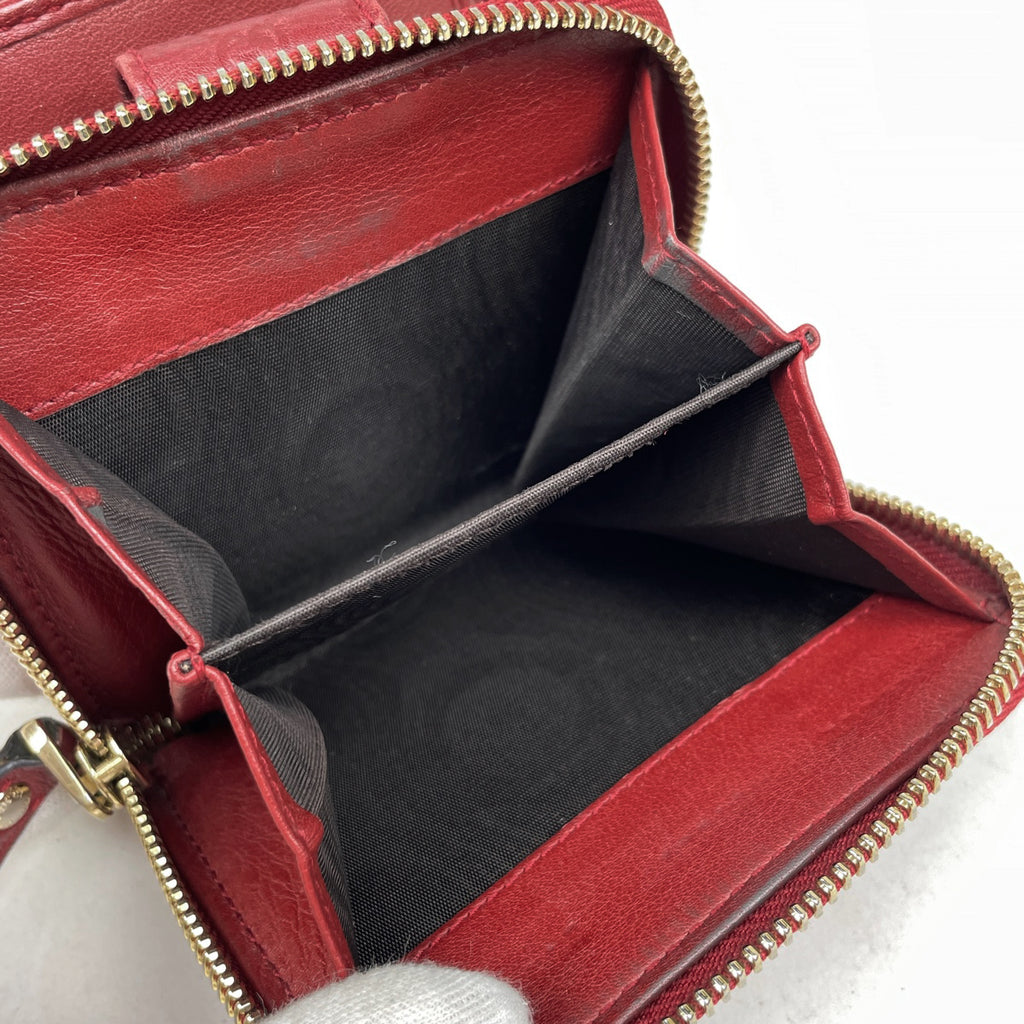 美品✨GUCCI 財布 マイクロシマ 二つ折り レザー ラウンドファスナー グッチシマ グッチ 財布 GUCCI ラウンドファスナー長財布 メンズ