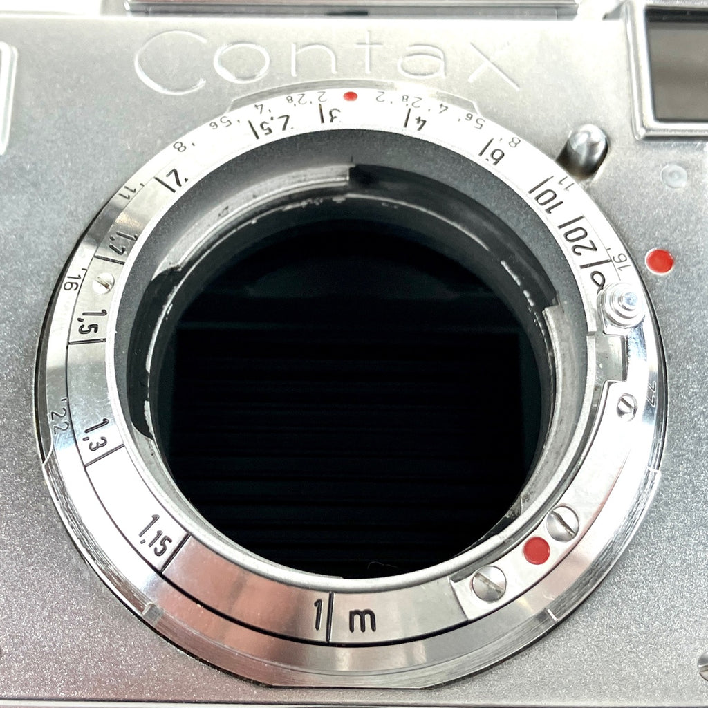 ツァイス・イコン Zeiss Ikon Contax IIIa + Sonnar 50mm F1.5 (旧コンタックスC) ［ジャンク品］ フィルム レンジファインダーカメラ 【中古】