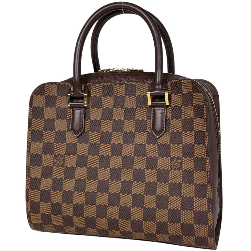 ルイ・ヴィトン トリアナ 手提げ ハンドバッグ ダミエ ブラウン N51155 レディース 【中古】brbag