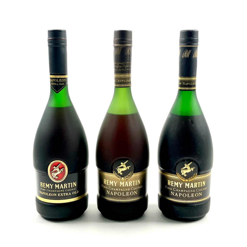 レミーマルタン REMY MARTIN ナポレオン エクストラオールド ファインシャンパーニュ コニャック 700ml ブランデー セット 【古酒】