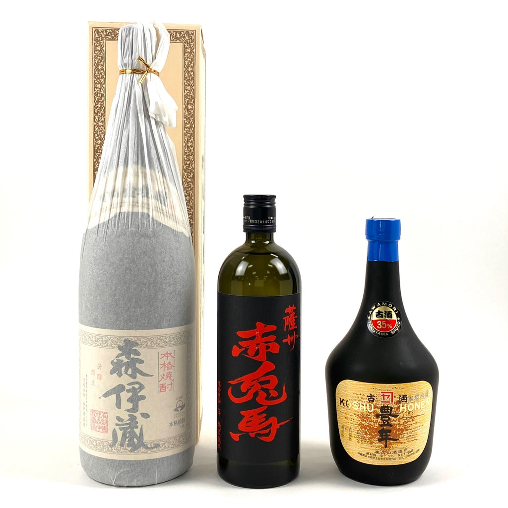 【東京都内限定お届け】 森伊蔵 濱田酒造 渡久山酒造 泡盛 720ml いも焼酎 【古酒】